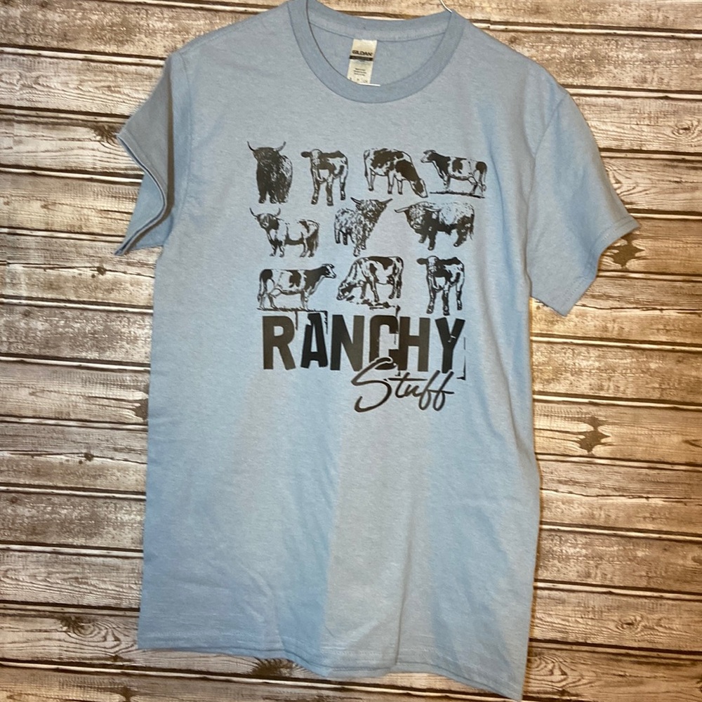 Ranchy stuff screen print t-shirt
